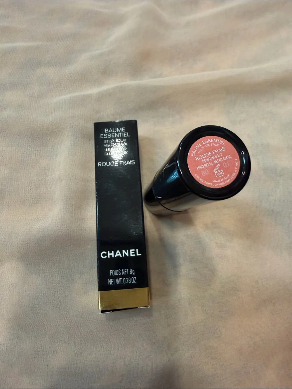 CHANEL Baume Essentiel Multi-Use Glow Stick - Rouge Frais